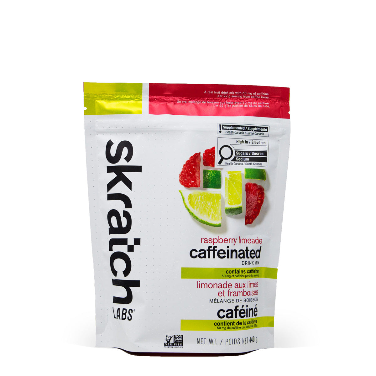 Caffeinated Drink Mix Raspberry Limeade - 20 Servings