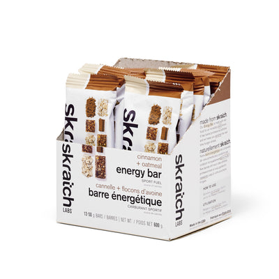 Energy Bar Cinnamon + Oatmeal - 12 Pack