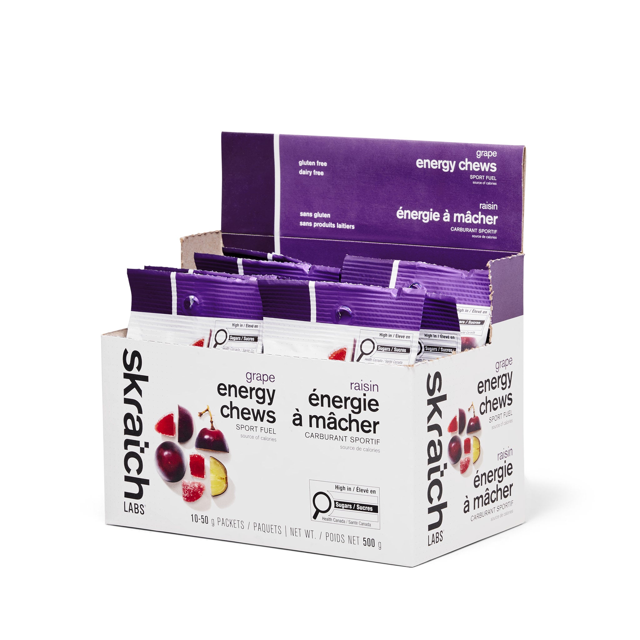 Energy Chews Grape - 10 Pack
