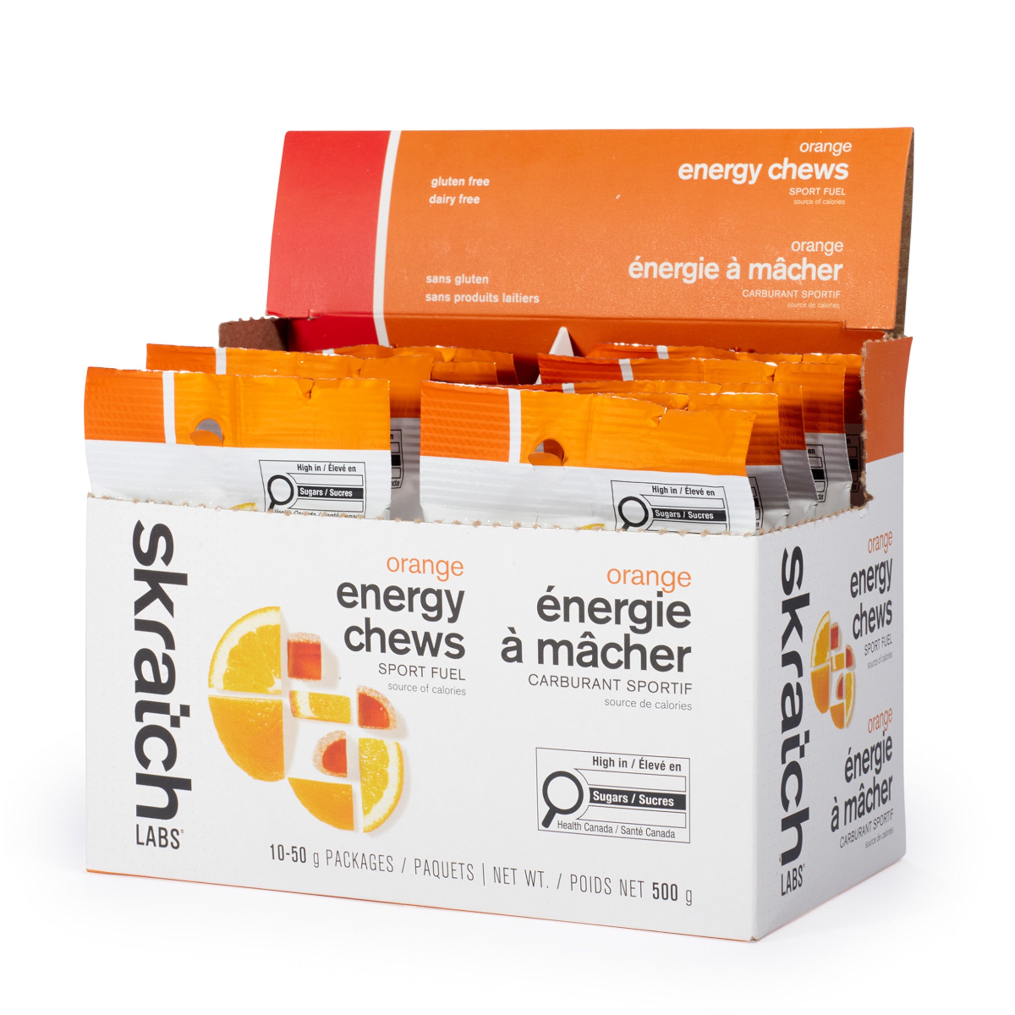 Energy Chews Orange - 10 Pack