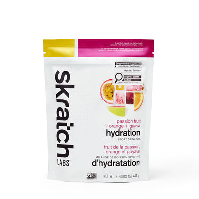 Hydration Sport Drink Mix Passion Fruit + Orange + Guava - 20 Servings